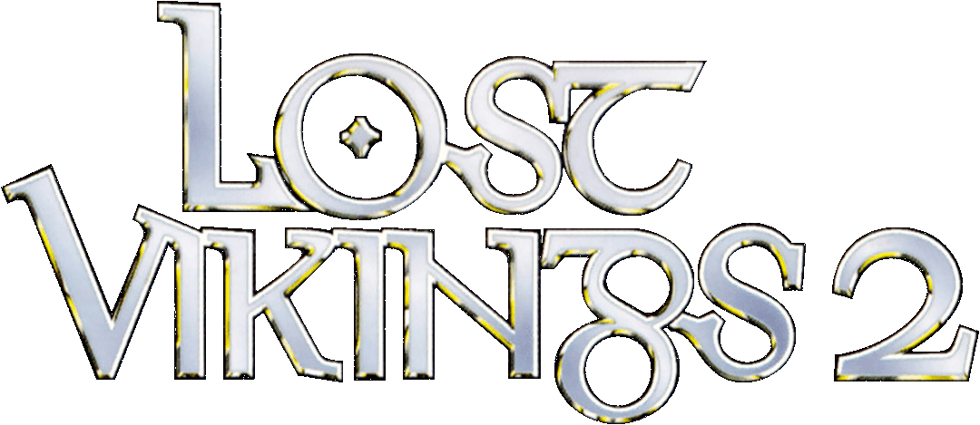 Lost Vikings 2 logo for Super Nintendo